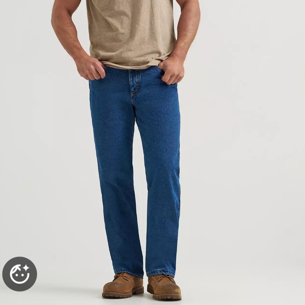 Nevada Insulated Classic Men's Dark Blue Straight-Leg Jeans Size 32